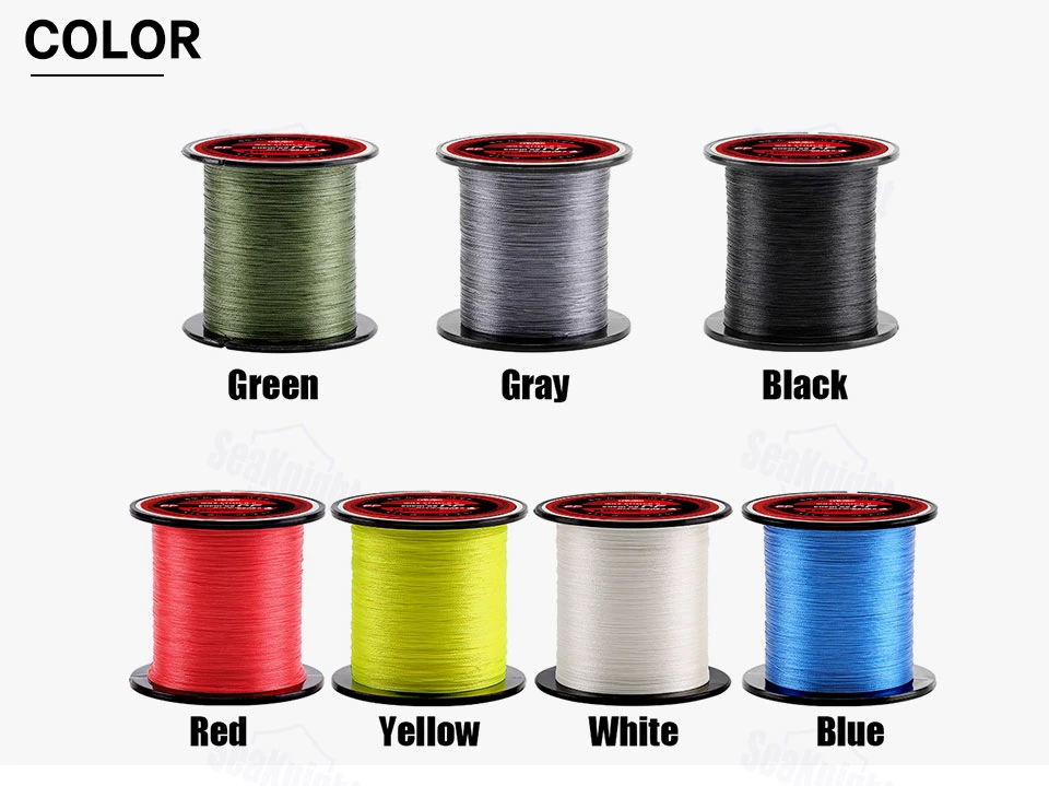 4 Strands 300m PE Braided Fishing Line 8-80lb for Carp Fishing